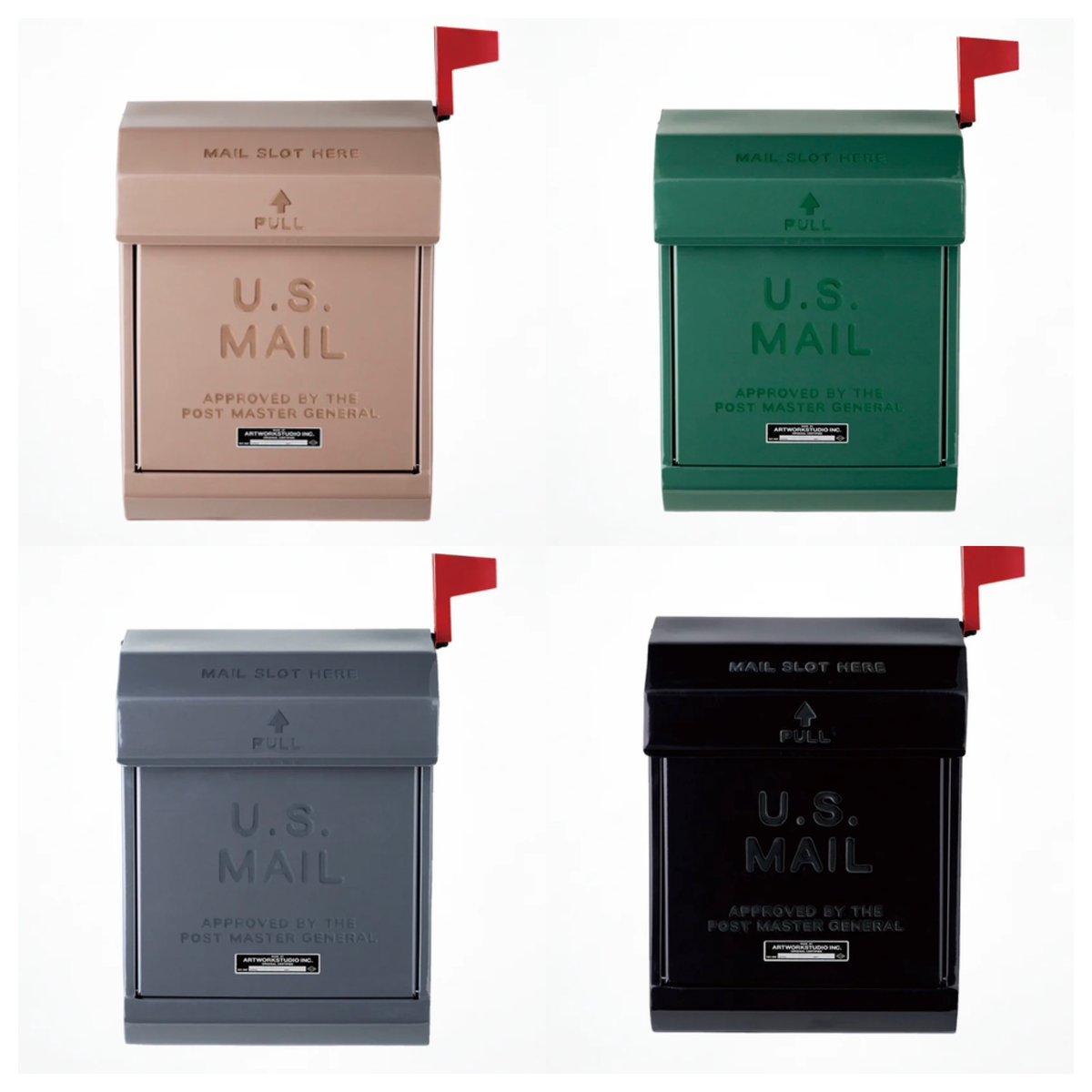 U.S MAIL BOX 2 / 8color / 郵便ポスト メールボックス / ART U.S MAIL BOX 2 / 8color / 郵便ポスト メールボックス / ART
