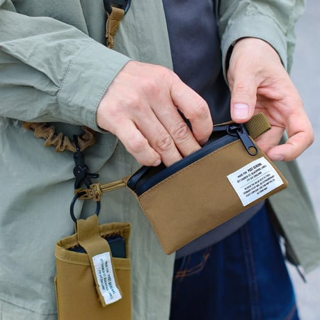 SLING PHONE&COIN POUCH / スリングフォン&コインポーチ  / 携帯ポーチ /  POST GENERAL / ポストジェネラル