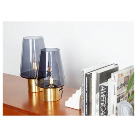 Edifice-desk lamp / Sサイズ / デスクライト 1灯 ガラス 真鍮 E17 40W タッチスイッチ LED対応 調光 間接照明 / ARTWORK STUDIO
