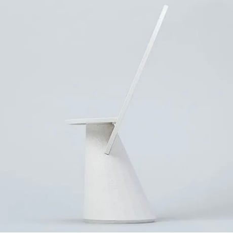SOEM Mirror & vase / White / ミラーときどきフラワーベース / スタンドミラー / 高品質 銀引きミラー