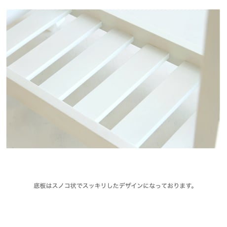 WIDE kitchen wagon WHITE /  清潔のあるホワイトカラーのワイドな収納 / キッチンワゴン / サイズ : W815 × D390 × H850mm