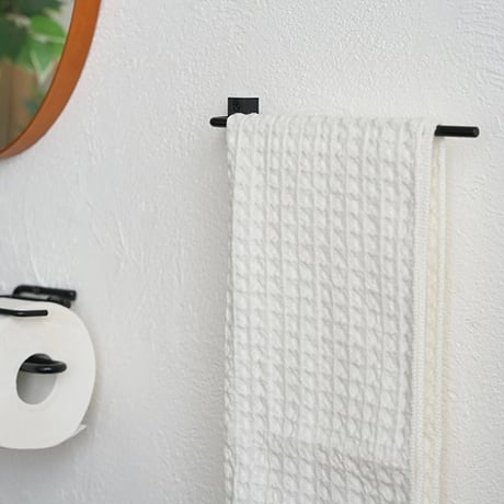 VOL IRON TOWEL HANGER / スタイリッシュなハウスパーツ / IRON BLACK