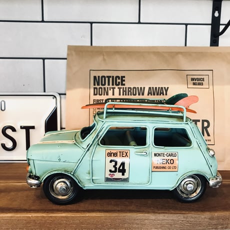 INTERIOR CAR ［mini / mint surf］オブジェカー インテリア
