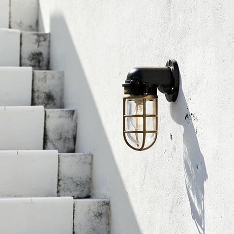 NAVY BASE - WALL LAMP / 外灯 室内照明 玄関 洗面所 外壁 テラス 天井照明 直付け 壁付け照明  / BR-5037 / ART WORK STUDIO