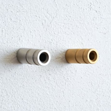 CYLINDER HOOK / BRASS（真鍮）STAINLESS