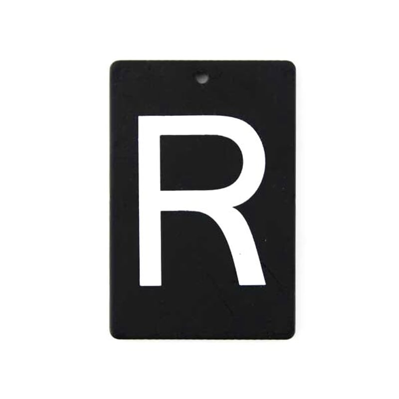 アイアン ネームプレート / 表札 / 別売のホルダーにセットして壁付け