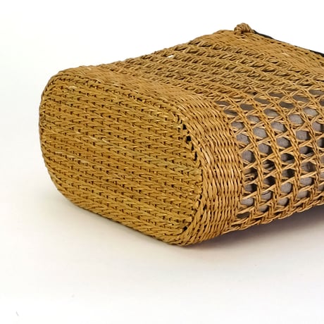 TAPERED mini BAG / 涼しげなシーグラスのテーパード ミニトート