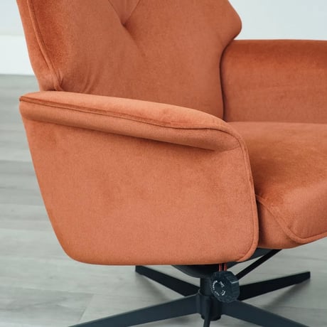RELAX CHAIR / スタイリッシュなフォルムのリラックスチェア / L GRAY , GREIGE , ORANGE