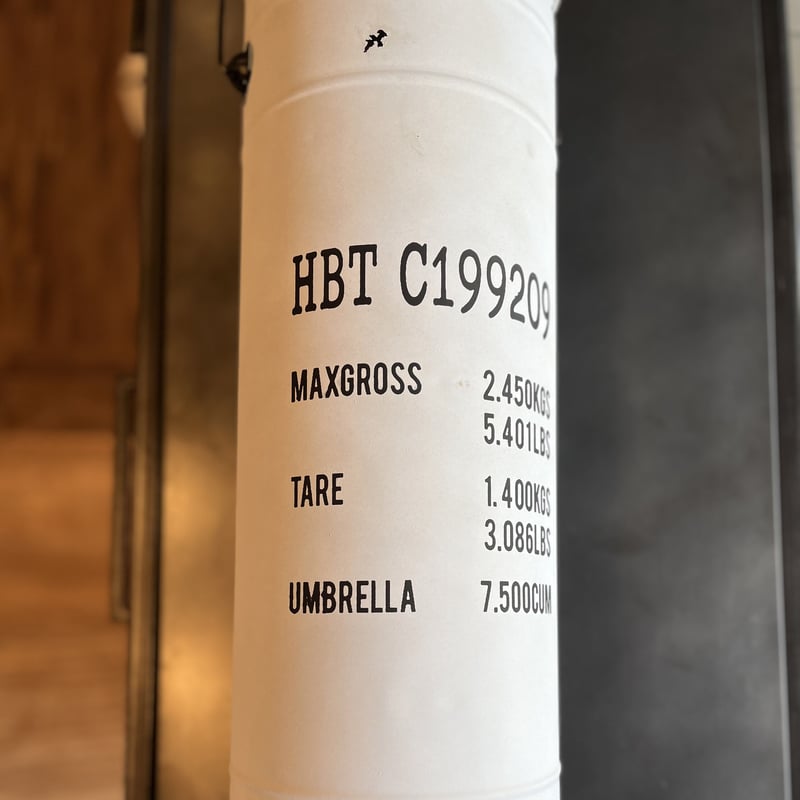 ロングペール缶のアンブレラスタンド / WHITE , BLACK , SILVER , GR