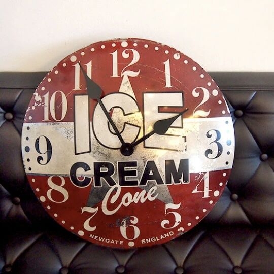 希少 NEWGATE 50年代スタイル 掛け時計NEWGATE 50´s electric wall