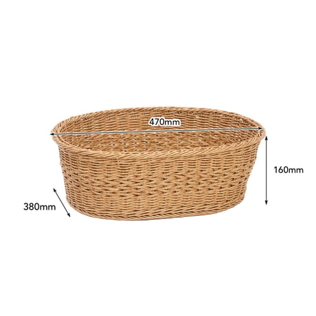 OVAL 'N' RECT NATURAL BASKET / 暮らしのさまざまなシーンで活躍するオーバルバスケットとレクトバスケット / ナチュラルナイール