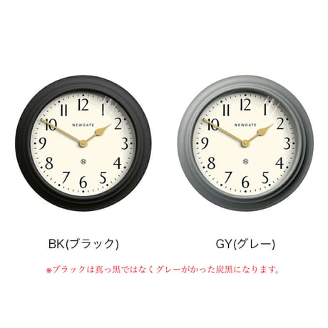 NEWGATE  Westhampton / ウエストハンプトン / GY / BLACK φ500×D65mm 掛け時計