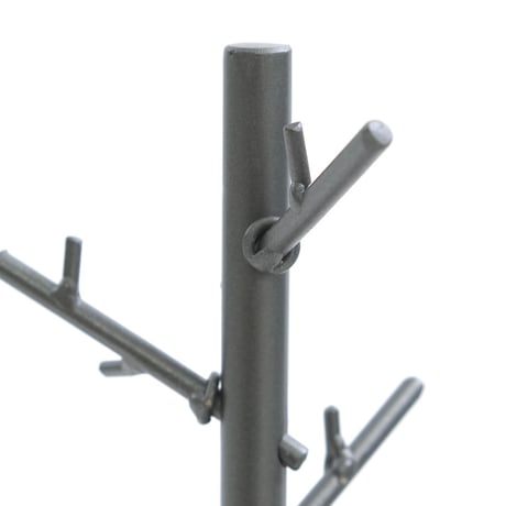 iron accessory stand L  / マットな質感のアイアンとアカシアウッドの温かみがインテリアに馴染むアレンジメントツリー / H65cm