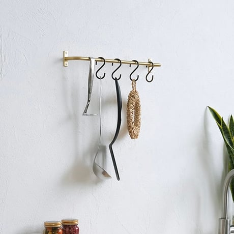 BRASS TOOL BAR / 美しい真鍮製の太く頑丈な作りのマルチツールバー / Sサイズ , Lサイズ