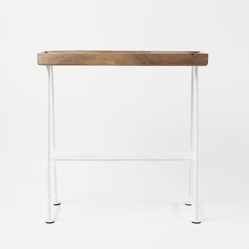 IRON WOOD DISPLAY & SLIPPER RACK / 洗練されたスリッパラック