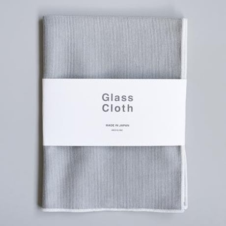 AXCIS GLASS CLOTH 3 / WHITE , GRAY / クロス 同カラー3セット / サイズ : 30×40cm