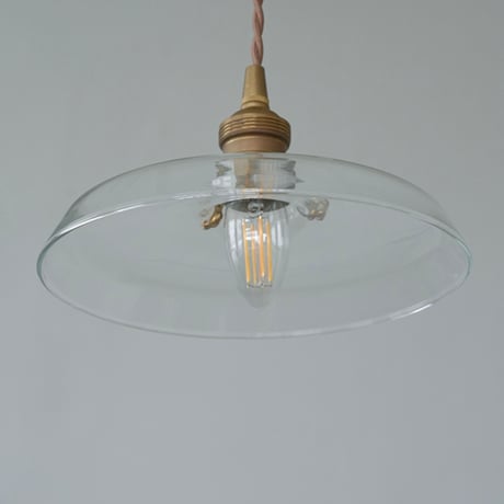 GRASS SHADE × BRASS PENDANT LIGHT / E26 ペンダントライト / 真鍮灯具 / 60cm / シーリングカバー付き