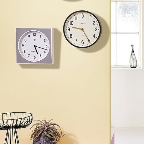 NEWGATE WALL CLOCK / 正方形 29×29cm / Burger&Chips / 壁掛け時計 / ウォールクロック / 北欧 モダン / ビンテージ / おしゃれ