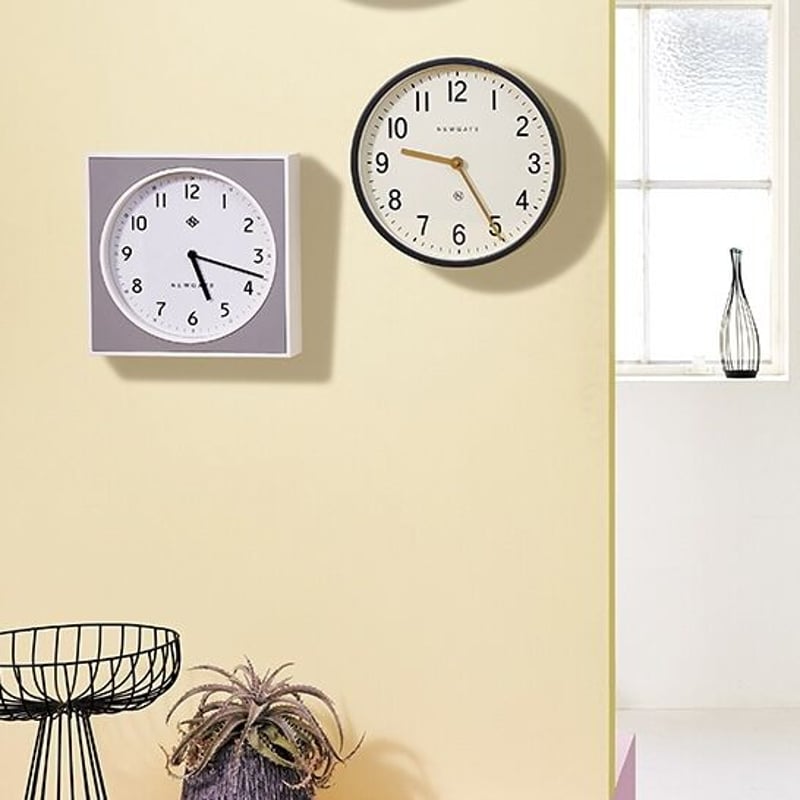 NEW GATE WALL CLOCK / 正方形 29×29cm / Burger&Chip NEW GATE WALL CLOCK / 正方形 29×29cm / Burger&Chip