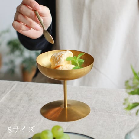 stainless gold ice cup / 静かに佇みながら、空間に上品な彩りを添えるアイスカップ / ペア 2個入り