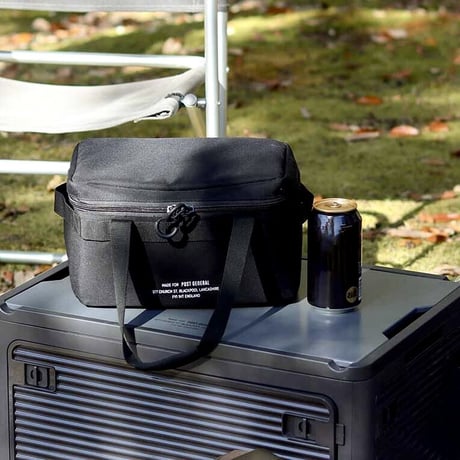 FIELD COOLER BAG / 360ml缶を6本 がジャストフィット / フィールドクーラーバッグ / WOLF BROWN , BLACK / 保冷バッグ POST GENERAL