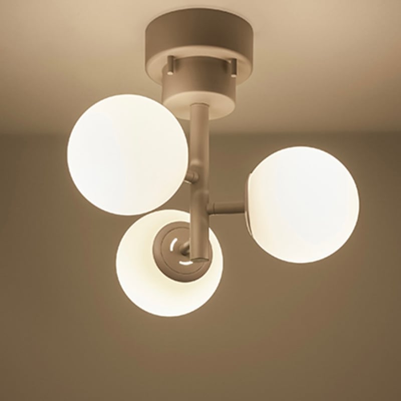 TINY GRASS CEILING LIGHT 3 / LED電球付き / タイニーガラス