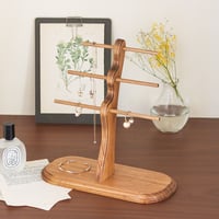 PINE WOOD accessory stand wave / パイン材を使用したナチュラルな風合いが魅力のアクセサリースタンド