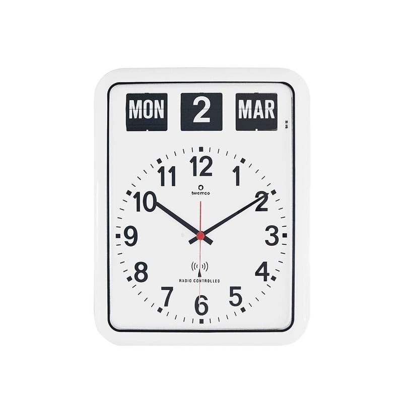 Twemco Radio Control Calendar Clock / トゥエンコラジオコ