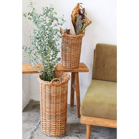 RATTAN BASKET / アラログ グランデバスケット / Sサイズ , Lサイズ 2サイズ / 収納バスケット