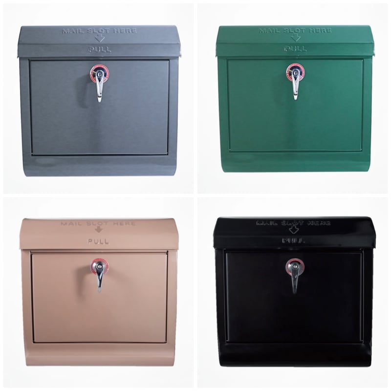 MAIL BOX 1 郵便ポスト / 8color / 郵便ポスト / カフェスタイル