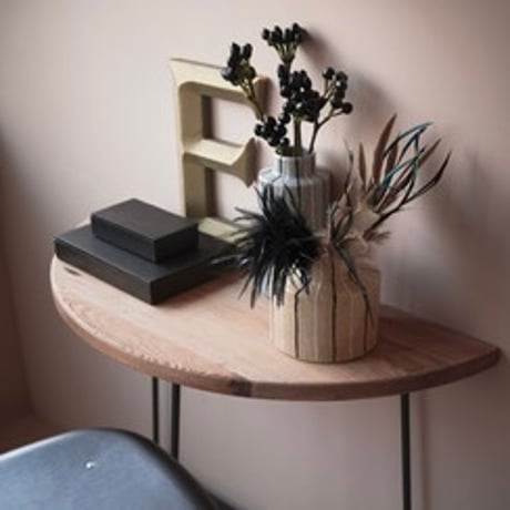 CONSOLE TABLE / 古材天板とスタイリッシュなアイアンレッグのコンソールテーブル