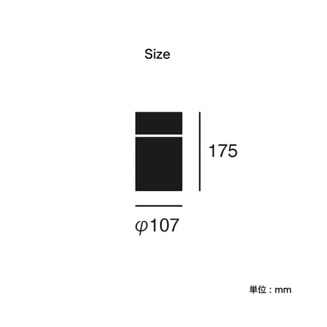Tube -  Down light ( L ）2ピース構造の美しいシルエットのダウンライト / WHITE , BLACK , BLACK PINK GOLD , BLACK LIGHT GOLD