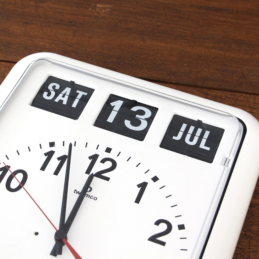 Twemco Radio Control Calendar Clock / トゥエンコラジオコ