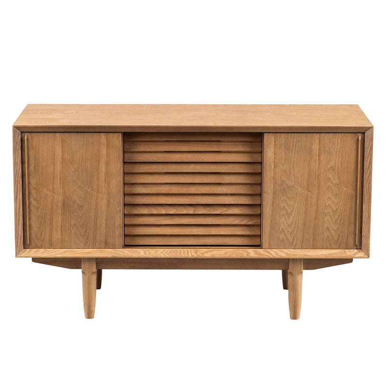 SIDE BOARD 120 / 洗練された雰囲気のタモ材 サイドボード