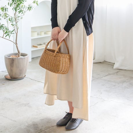 UTILE OVAL BAG / ユティル ナイール オーバルバッグ / ナチュラル