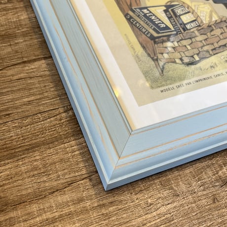 ART FRAME  / A3 フレーム /  B4 POSTER / CHOCOLAT MENIER PARIS FRANCE / ヴィンテージインテリア / クラシック  / 額装付
