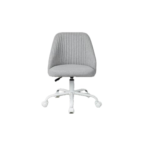 FABRIC CHAIR / 空間に明るさをプラスしてくれるおしゃれなチェア / ワークスペース / デスクチェア / IVORY , YELLOW , GRAY / ガス圧式 昇降チェア