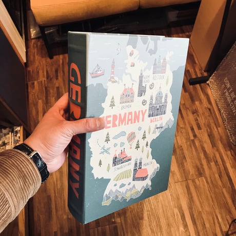 Germany ART BOOK BOX / 大中小 3個セット / 小物収納 / エイドボックス 薬箱