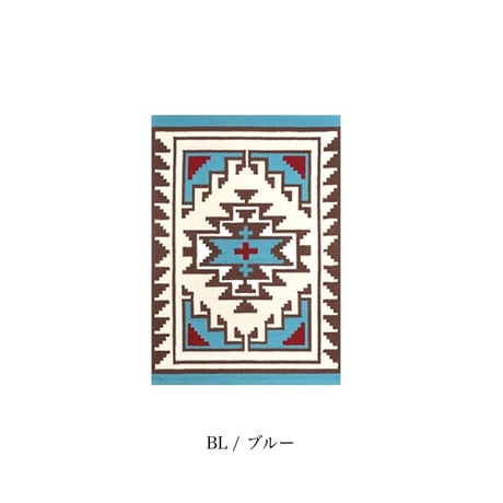 ART WORK STUDIO / NATIVE RUG ▷Hills / ラグ / リビングラグ / オールシーズン / ネイティブ柄 / size L 2000×1400×10mm