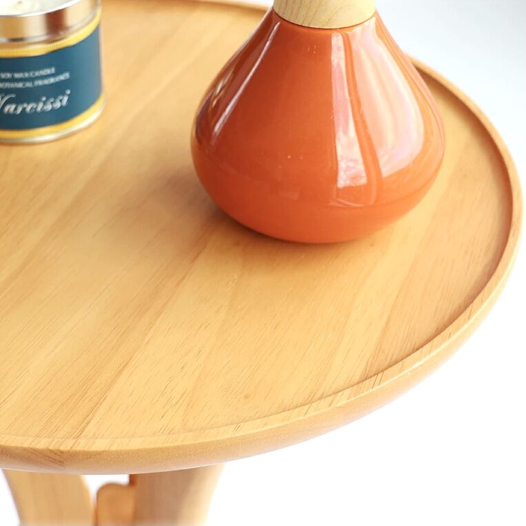 a.flat ブラウン サイドテーブル 01 サイドテーブルv01～ソファサイド、ベッドサイドのテーブル