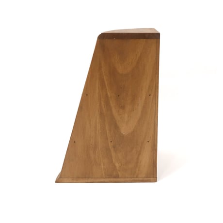 PINE WOOD CORNER STAND / パイン材を使用した縦置き横置きどちらでも使えるスタンドシェルフ / アクセサリースタンド / コーナーブックスタンド