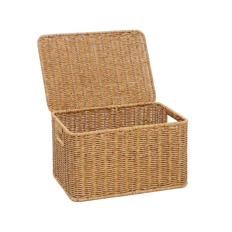 NATURAL STORAGE BOX / かご編みのナチュラルなデザインの収納ボックス / ナチュラルスタイリング / キッチン収納