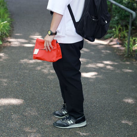 LUNCH COOLER BAG-IN-BAG / シンプルなデザインにこだわった保冷ランチバッグ / ホワイト , ブラック , フォレストグリーン , オレンジ