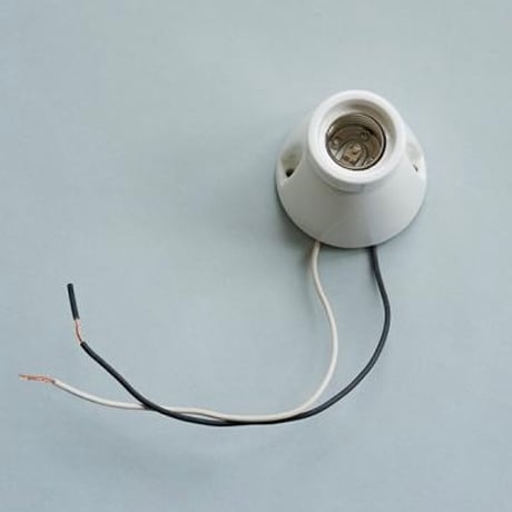 Ceramic Socket standard / white , gray / AXCIS / E26 / 電球なし / セラミックソケット スタンダード