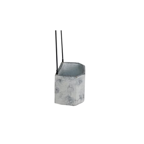 iron × cement umbrella stand / WH 傘立て / サイズ : W18×D14×H45cm