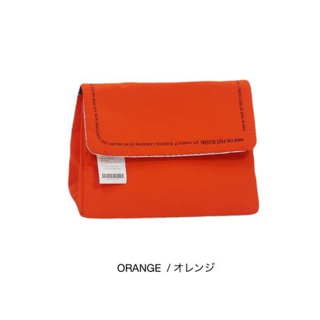 LUNCH COOLER BAG-IN-BAG / シンプルなデザインにこだわった保冷ランチバッグ / ホワイト , ブラック , フォレストグリーン , オレンジ