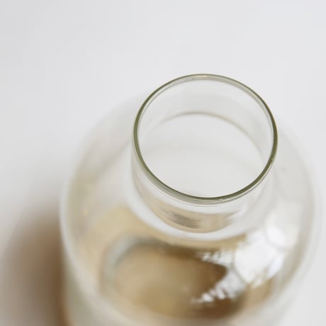 REUSE GLASS + WOOD / フラワーベースボトル / ウッドとリューズガラスの組み合わせでナチュラルなスタイリング / shesay