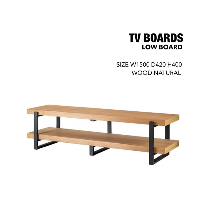 TV BOARD 150 / OAK , WALNUT / テレビボード /テレビスタンド /