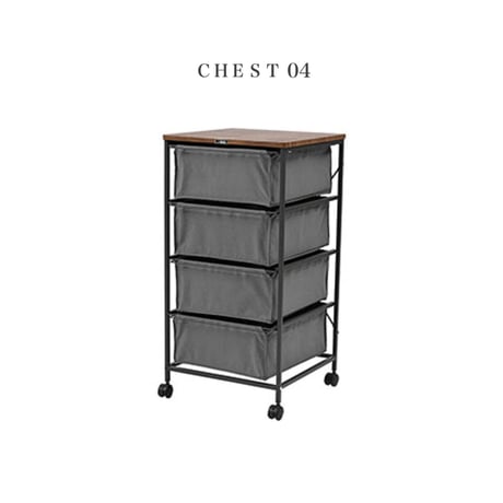 LIVING CHEST 04 / VINTAGE LIKE STORAGE / 4杯 リビングチェスト / 洗面所 / キッチン / 玄関