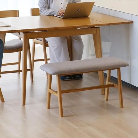 DINING BENCH / 明るくナチュラルな佇まい。心地いい開放感のある空間を演出してくれるダイニングベンチ / ダイニングベンチ